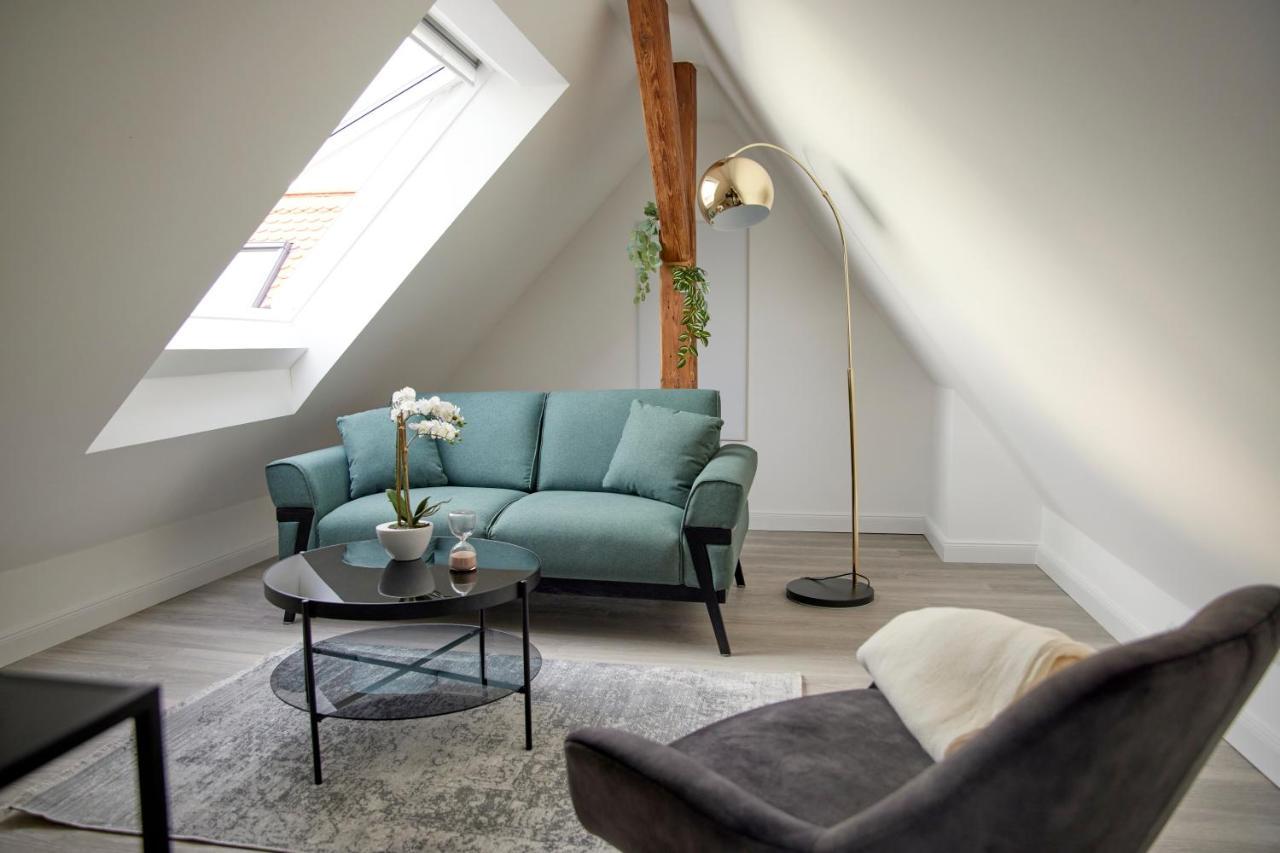 Schlossberg Residences - Xxl-Design-Apartment Mit Schlossblick Fuer Bis Zu 12 Personen Schwetzingen Exterior photo